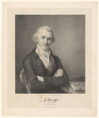 Portret van Pierre Prévost