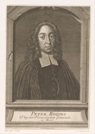 Portret van Pierre Roques