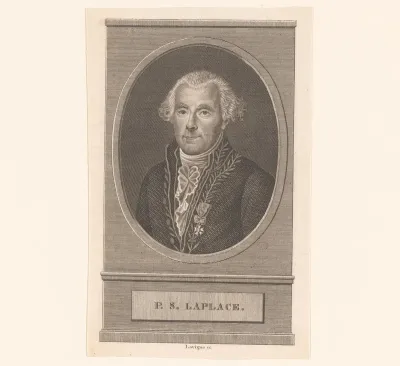 Portret van Pierre-Simon Laplace