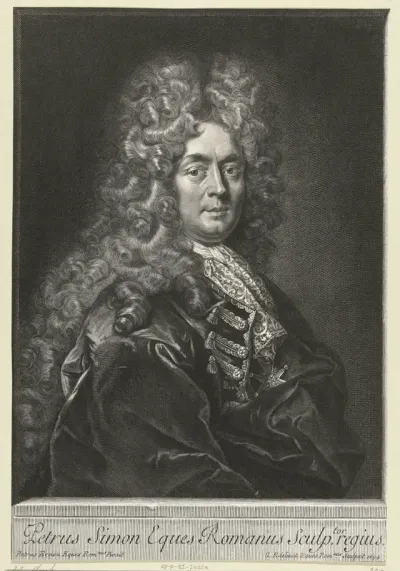 Portret van Pierre Simon