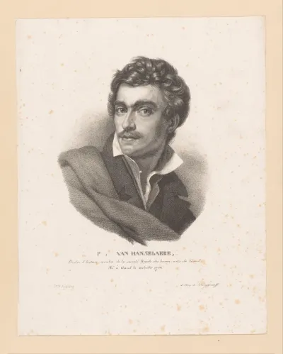 Portret van Pierre van Hanselaere