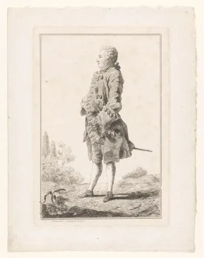 Portret van Pierre Victor baron de Besenval de Brünstatt