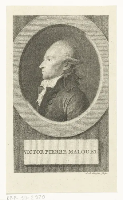 Portret van Pierre Victor baron van Malouet
