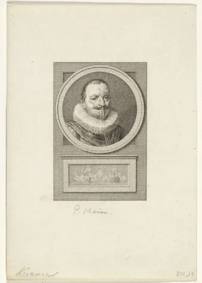 Portret van Piet Hein
