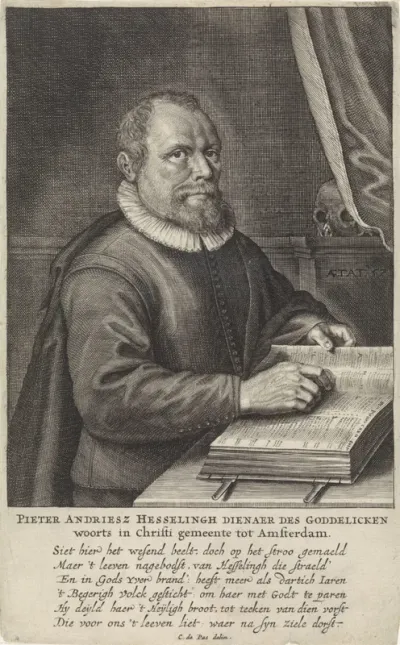 Portret van Pieter Andriesz Hesseling