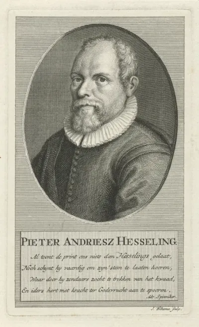 Portret van Pieter Andriesz Hesseling
