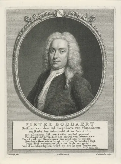 Portret van Pieter Boddaert