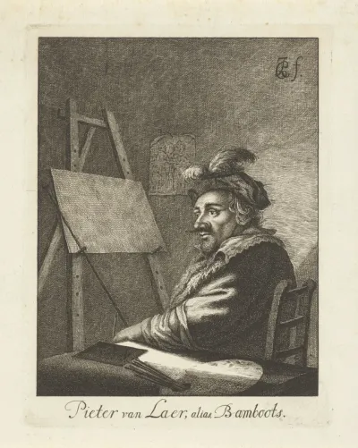 Portret van Pieter Bodding van Laer
