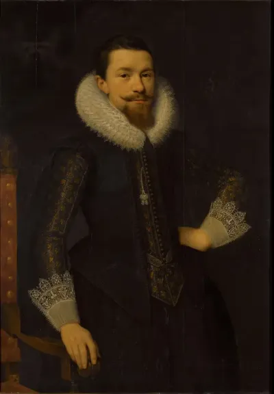 Portret van Pieter Boudaen Courten (1594-1668)