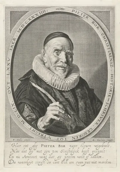 Portret van Pieter Christiansz. Bor