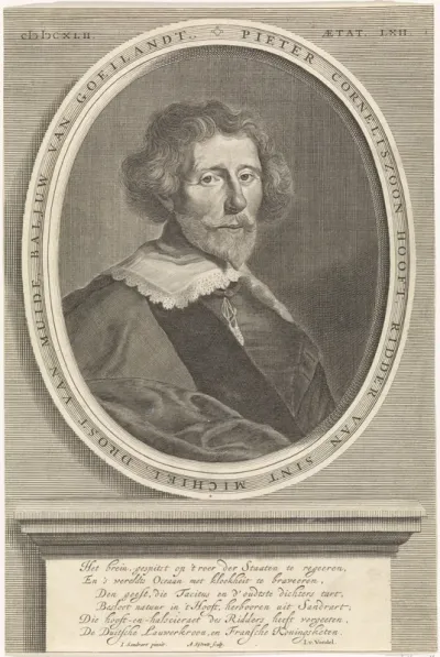 Portret van Pieter Cornelisz. Hooft
