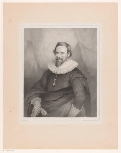 Portret van Pieter Corneliszoon Hooft