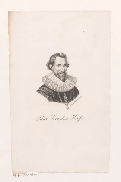 Portret van Pieter Corneliszoon Hooft