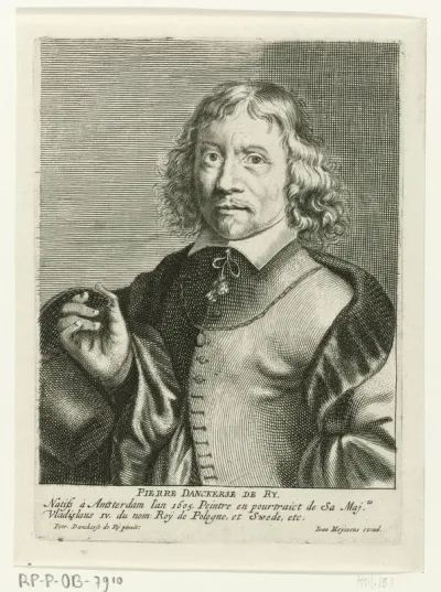 Portret van Pieter Danckerts de Rij