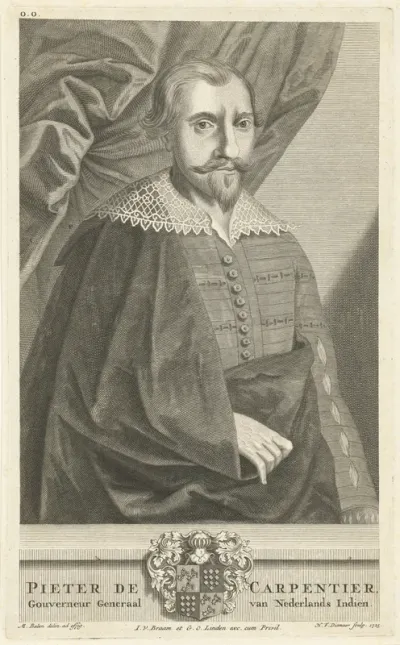 Portret van Pieter de Carpentier