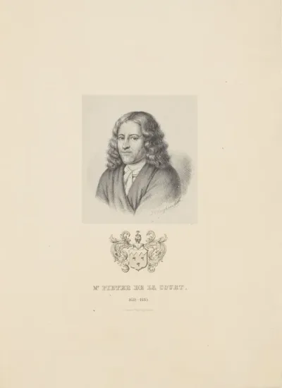Portret van Pieter de la Court