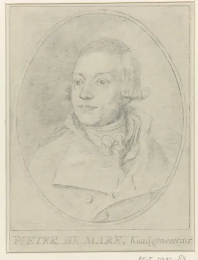 Portret van Pieter de Mare