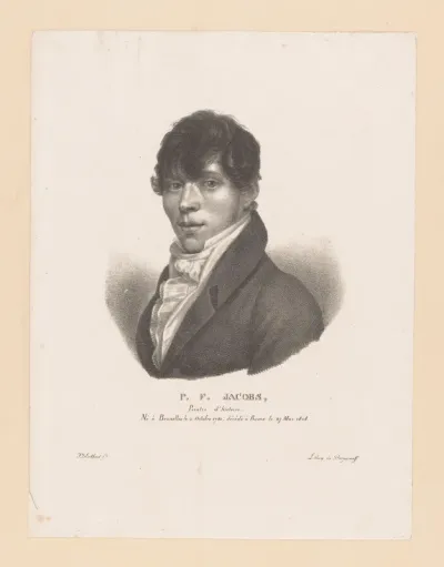 Portret van Pieter Frans Jacobs