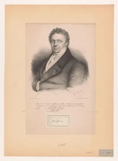Portret van Pieter Gabriël van Ghert