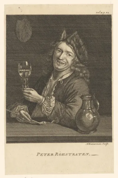 Portret van Pieter Gerritsz. van Roestraeten