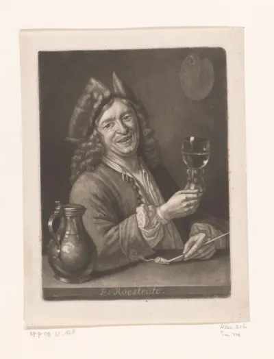 Portret van Pieter Gerritsz. van Roestraeten