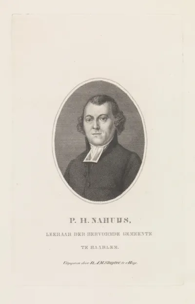 Portret van Pieter Huibert Nahuys