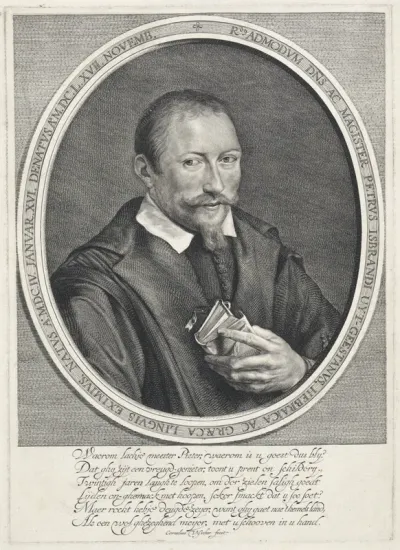 Portret van Pieter Isbrandi