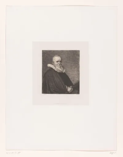 Portret van Pieter Jacobsz. Schout, burgemeester van Haarlem