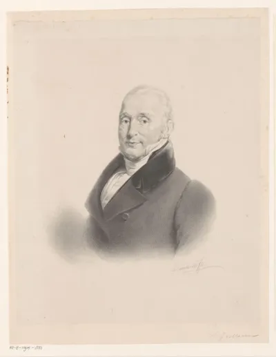 Portret van Pieter Jacobus van Maanen