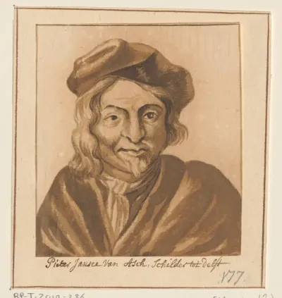 Portret van Pieter Jansz. van Asch