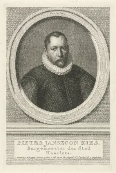 Portret van Pieter Janszoon Kies