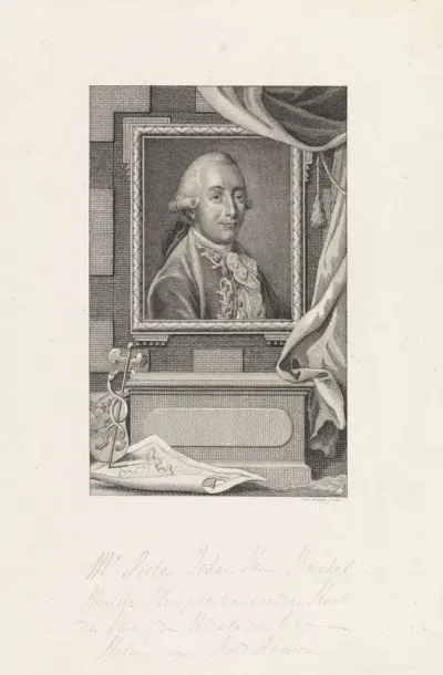 Portret van Pieter Johan van Berckel