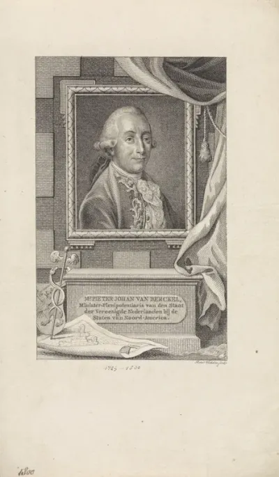 Portret van Pieter Johan van Berckel