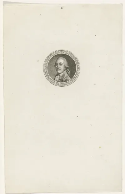 Portret van Pieter Johan van Berckel