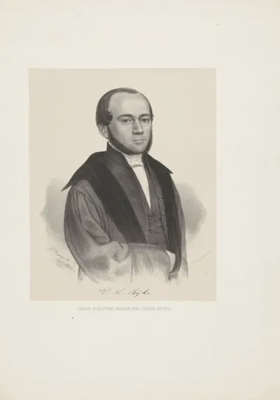 Portret van Pieter Leonard Rijke