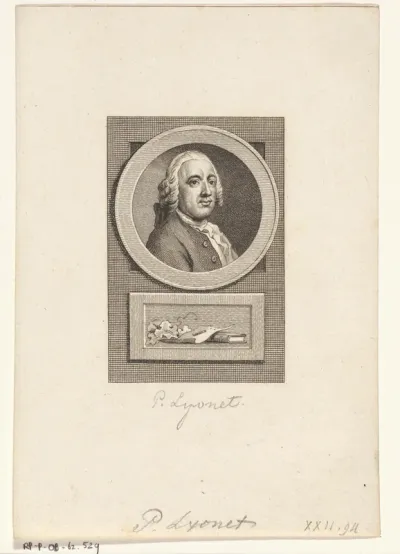 Portret van Pieter Lyonet