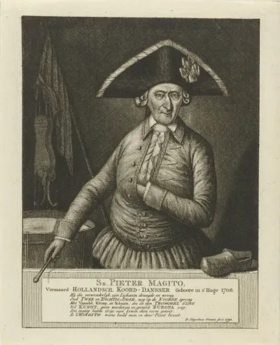 Portret van Pieter Magito