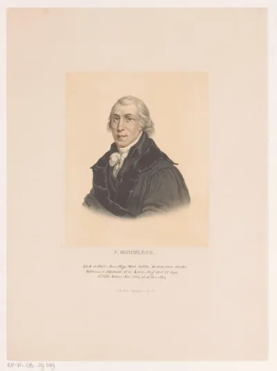 Portret van Pieter Nieuwland