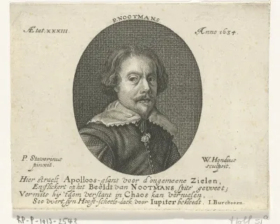Portret van Pieter Nootmans