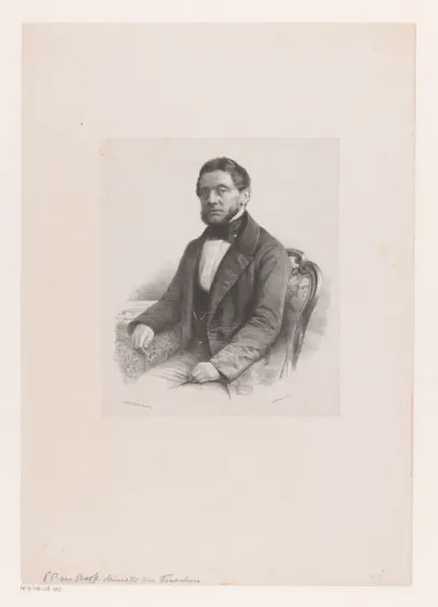 Portret van Pieter Philip van Bosse