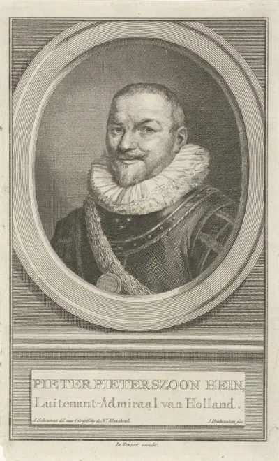 Portret van Pieter Pietersz. Heyn