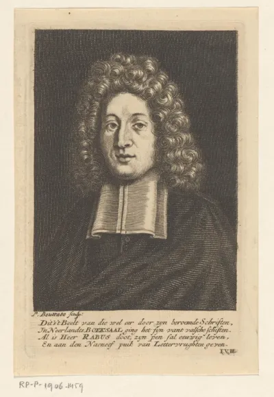 Portret van Pieter Rabus