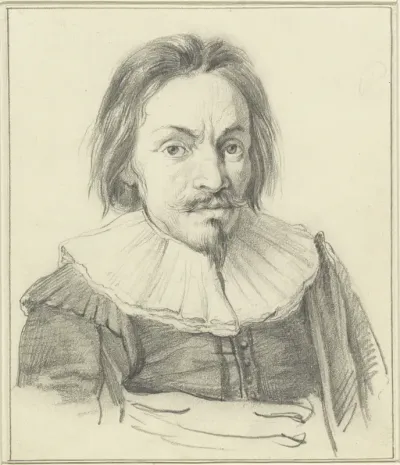 Portret van Pieter Saenredam