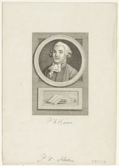 Portret van Pieter 't Hoen