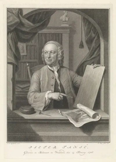 Portret van Pieter Tanjé