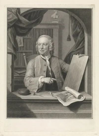Portret van Pieter Tanjé