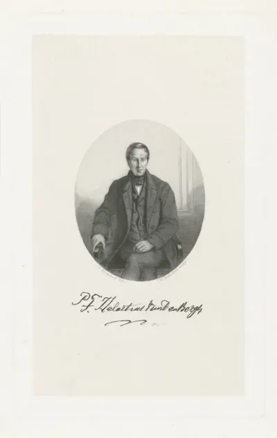 Portret van Pieter Theodoor Helvetius van den Bergh