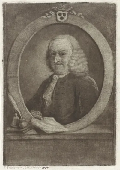 Portret van Pieter van Bleiswijk