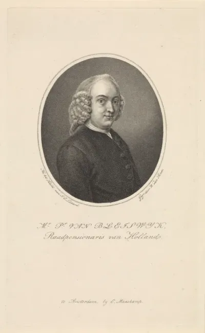Portret van Pieter van Bleiswijk