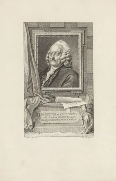Portret van Pieter van Bleiswijk